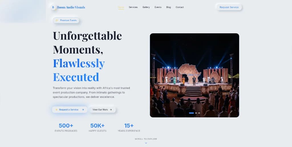 Boom Audio Visuals
